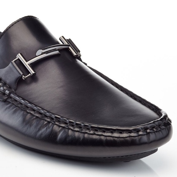 Henry Ferrera | Shoes | Henry Ferrera Prince Black Mens Loafers 3 Nwt ...